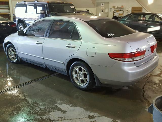 1HGCM56313A117506 - 2003 HONDA ACCORD LX WHITE photo 3