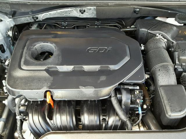 5NPE24AF2GH380840 - 2016 HYUNDAI SONATA SE GRAY photo 7