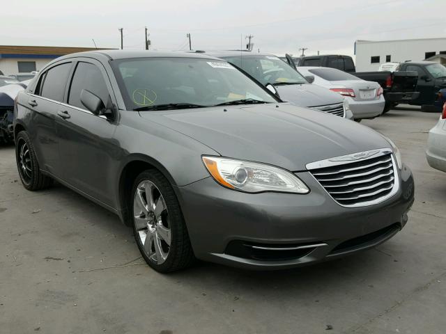 1C3CCBBB3CN142823 - 2012 CHRYSLER 200 TOURIN GRAY photo 1