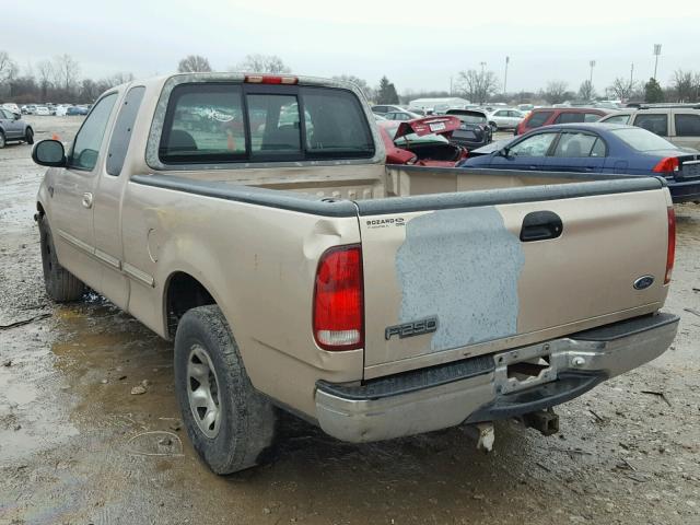 1FTRX27L8WNA35833 - 1998 FORD F250 TAN photo 3