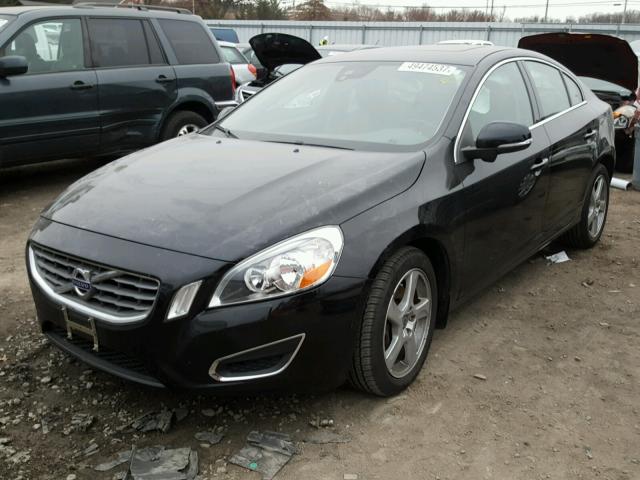 YV1622FS6C2120848 - 2012 VOLVO S60 T5 BLACK photo 2