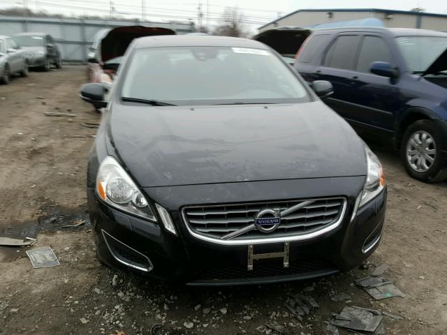 YV1622FS6C2120848 - 2012 VOLVO S60 T5 BLACK photo 9