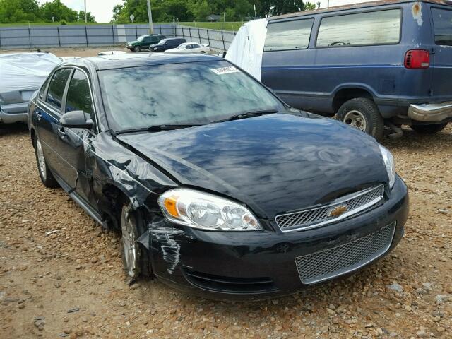 2G1WG5E33D1246856 - 2013 CHEVROLET IMPALA LT BLACK photo 1