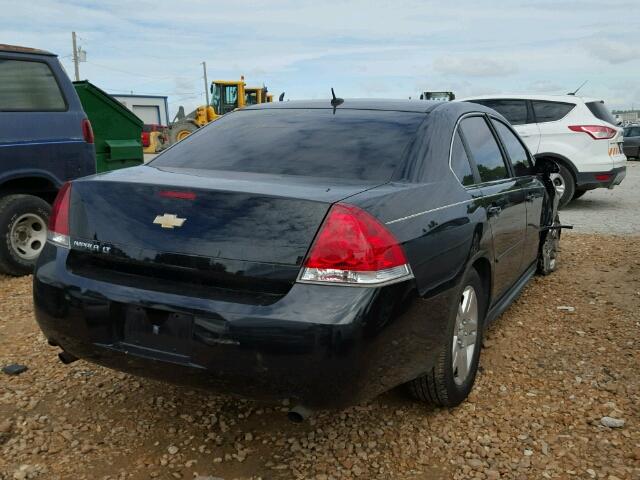 2G1WG5E33D1246856 - 2013 CHEVROLET IMPALA LT BLACK photo 4