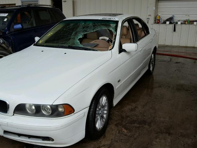 WBADT63433CK31727 - 2003 BMW 530 I AUTO WHITE photo 9