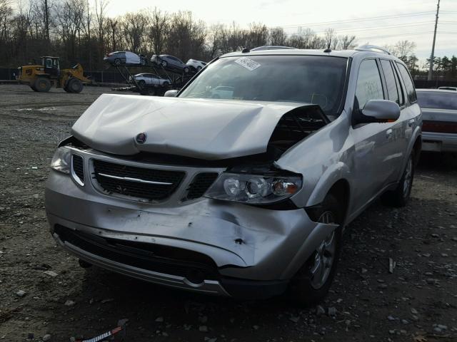 5S3ET13S552800816 - 2005 SAAB 9-7X LINEA SILVER photo 2