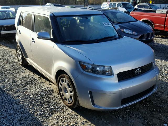 JTLKE50E081029169 - 2008 TOYOTA SCION XB SILVER photo 1