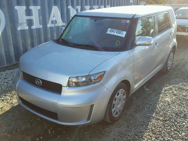 JTLKE50E081029169 - 2008 TOYOTA SCION XB 银色 照片 2