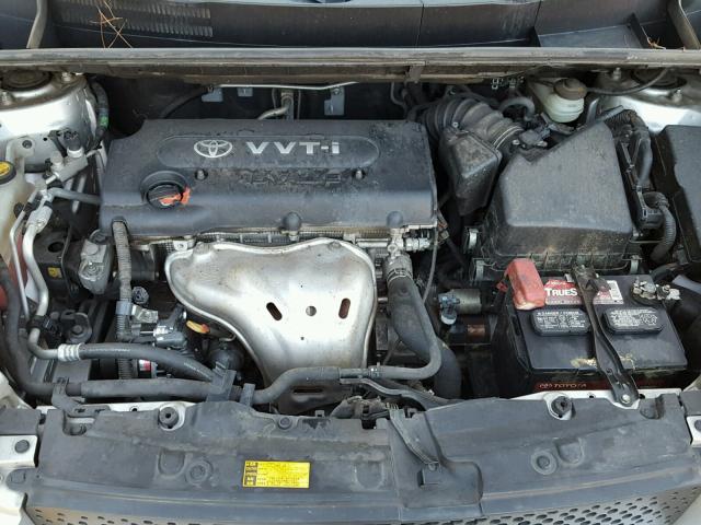 JTLKE50E081029169 - 2008 TOYOTA SCION XB 银色 照片 7