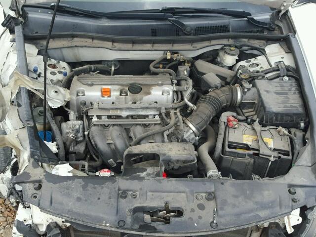 1HGCP26309A069642 - 2009 HONDA ACCORD LX WHITE photo 7