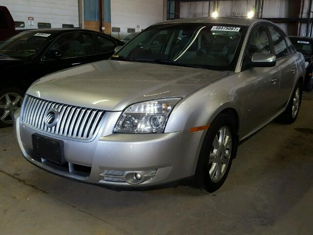 1MEHM42W28G619216 - 2008 MERCURY SABLE PREM SILVER photo 2