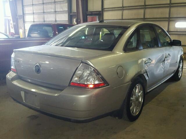 1MEHM42W28G619216 - 2008 MERCURY SABLE PREM SILVER photo 4