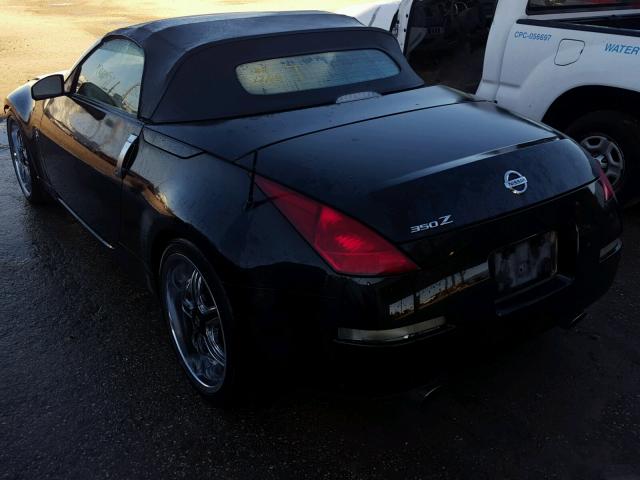 JN1AZ36A35M750667 - 2005 NISSAN 350Z ROADS BLACK photo 3