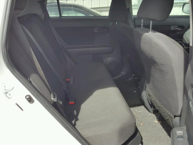 JTLKE50E781028066 - 2008 TOYOTA SCION XB თეთრი ფოტო 6
