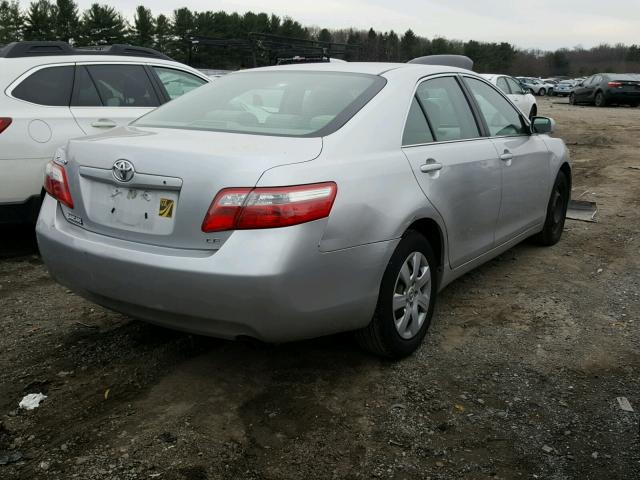 4T1BE46K28U260233 - 2008 TOYOTA CAMRY CE SILVER photo 4