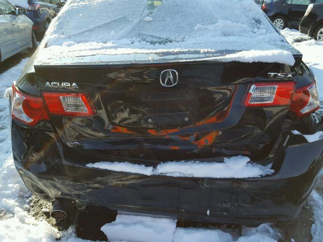 JH4CU2F60AC032700 - 2010 ACURA TSX BLACK photo 9