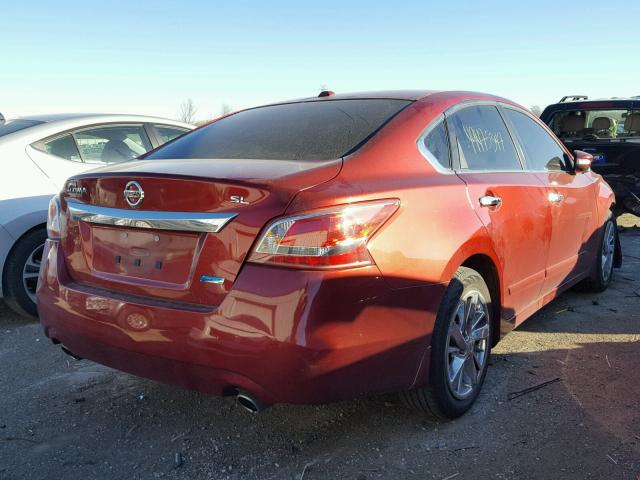 1N4AL3AP6EC101855 - 2014 NISSAN ALTIMA 2.5 RED photo 4