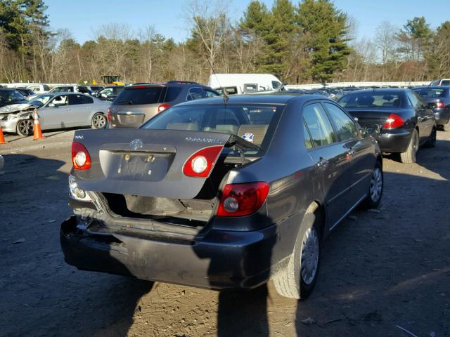 2T1BR32E87C789829 - 2007 TOYOTA COROLLA CE GRAY photo 4