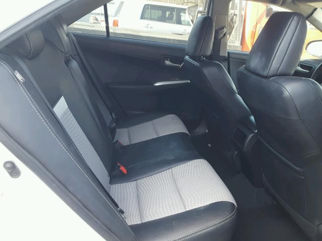 4T1BF1FK3CU191086 - 2012 TOYOTA CAMRY BASE WHITE photo 6