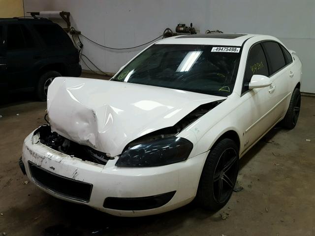 2G1WD58C981248928 - 2008 CHEVROLET IMPALA SUP WHITE photo 2