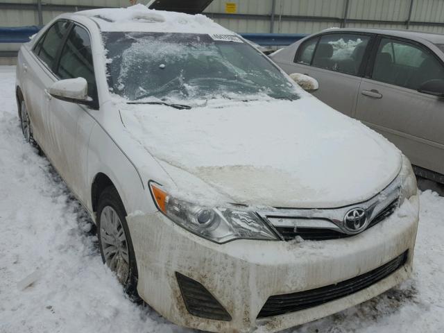 4T4BF1FK0CR237432 - 2012 TOYOTA CAMRY BASE WHITE photo 1