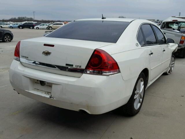 2G1WU583X81333101 - 2008 CHEVROLET IMPALA LTZ WHITE photo 4