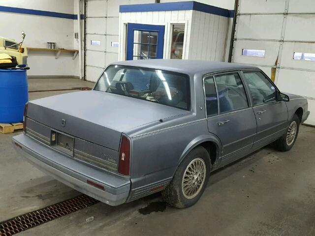 1G3CV51C6J4311141 - 1988 OLDSMOBILE 98 REGENCY GRAY photo 4