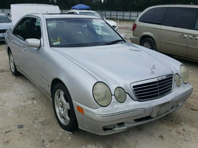 WDBJF70J11B210566 - 2001 MERCEDES-BENZ E 430 SILVER photo 1