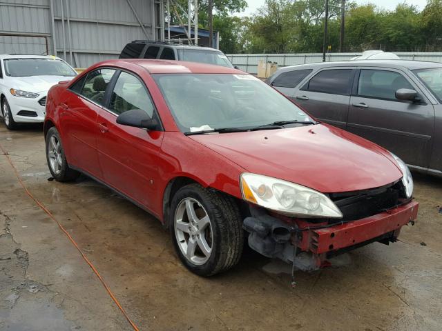 1G2ZG58N974240915 - 2007 PONTIAC G6 BASE RED photo 1