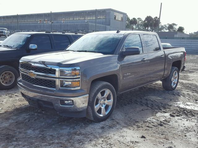 3GCPCREC3EG174127 - 2014 CHEVROLET SILVERADO BROWN photo 2