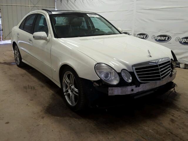 WDBUF56XX8B249826 - 2008 MERCEDES-BENZ E 350 WHITE photo 1