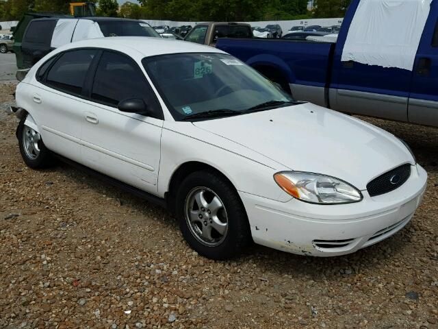 1FAFP53U96A109793 - 2006 FORD TAURUS SE WHITE photo 1