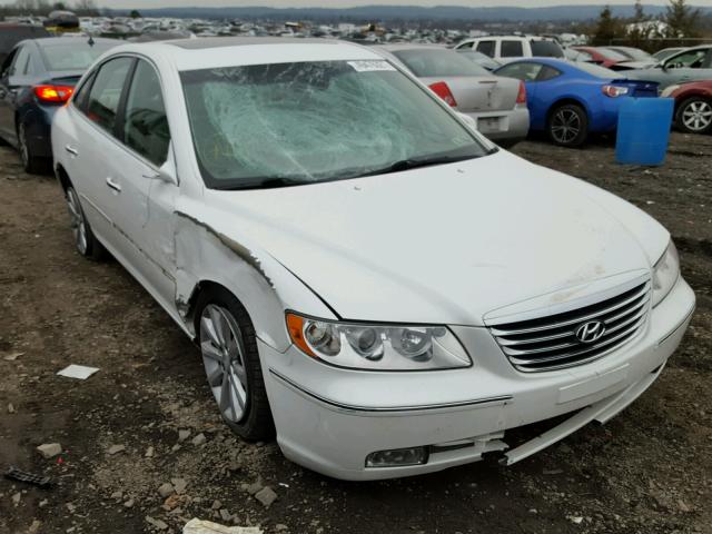 KMHFC46D89A380159 - 2009 HYUNDAI AZERA GLS WHITE photo 1