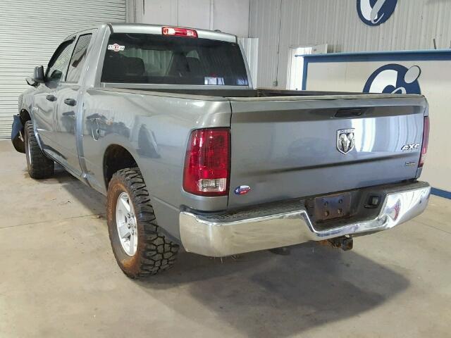 1D7RV1GP6AS239274 - 2010 DODGE RAM 1500 GRAY photo 3