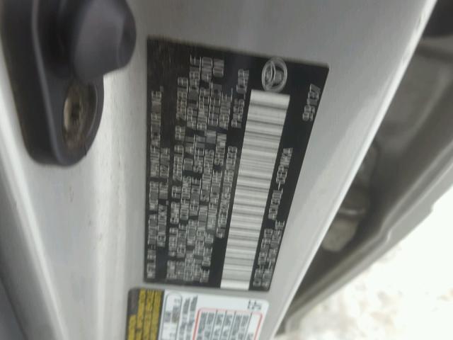 4T1BE32K84U861933 - 2004 TOYOTA CAMRY LE ნაცრისფერი ფოტო 10