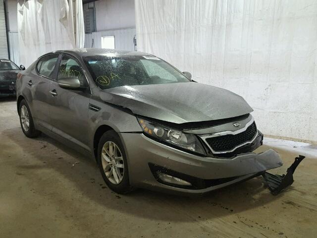 5XXGM4A78DG146592 - 2013 KIA OPTIMA LX GRAY photo 1