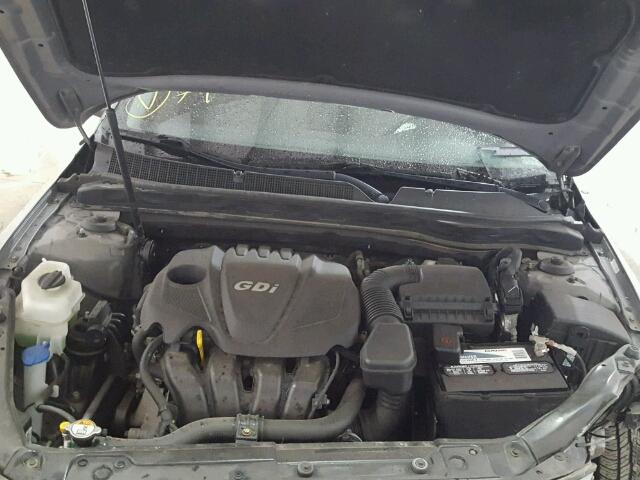 5XXGM4A78DG146592 - 2013 KIA OPTIMA LX GRAY photo 7