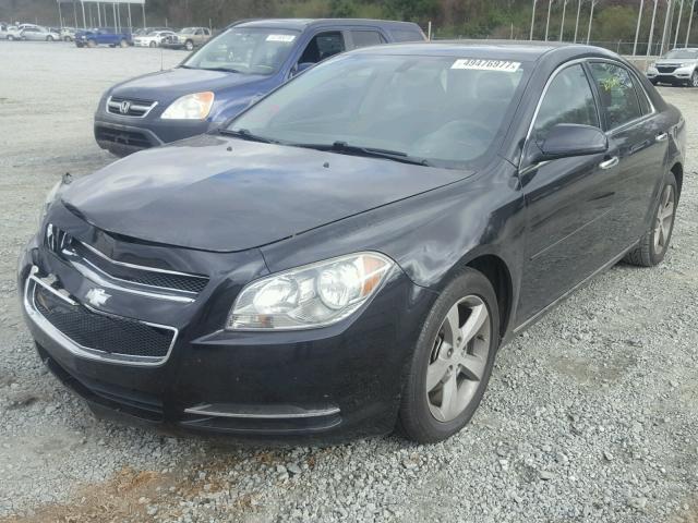1G1ZC5E04CF145198 - 2012 CHEVROLET MALIBU 1LT 黑色 照片 2