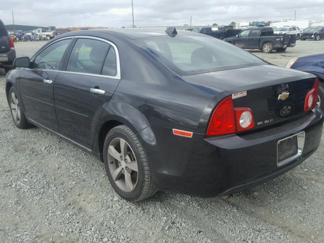 1G1ZC5E04CF145198 - 2012 CHEVROLET MALIBU 1LT 黑色 照片 3
