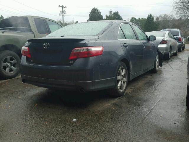 4T1BE46K59U390458 - 2009 TOYOTA CAMRY BASE GRAY photo 4