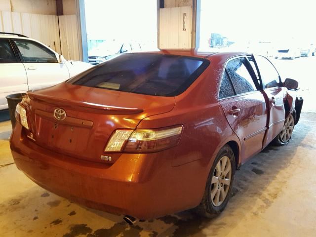 4T1BB46K48U059006 - 2008 TOYOTA CAMRY HYBR RED photo 4