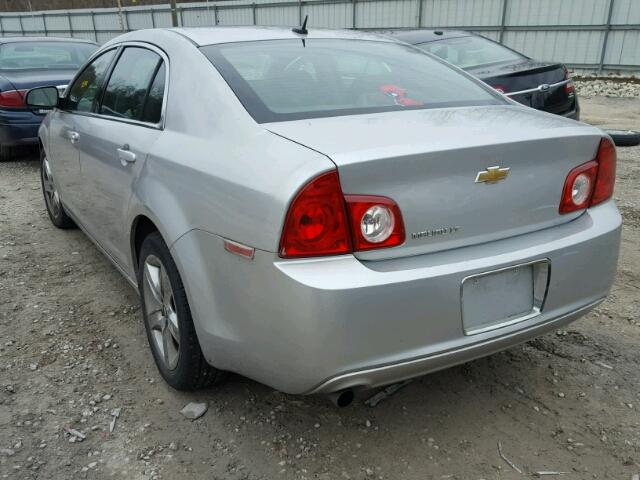 1G1ZC5EB4AF283242 - 2010 CHEVROLET MALIBU 1LT SILVER photo 3