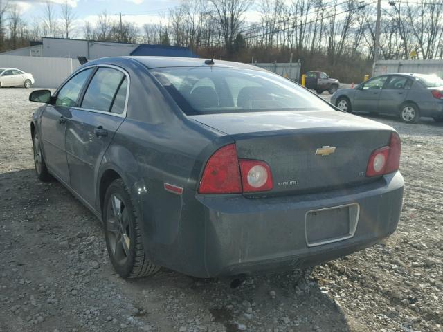 1G1ZH57B58F154922 - 2008 CHEVROLET MALIBU 1LT GRAY photo 3