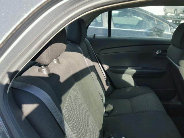 1G1ZH57B58F154922 - 2008 CHEVROLET MALIBU 1LT GRAY photo 6