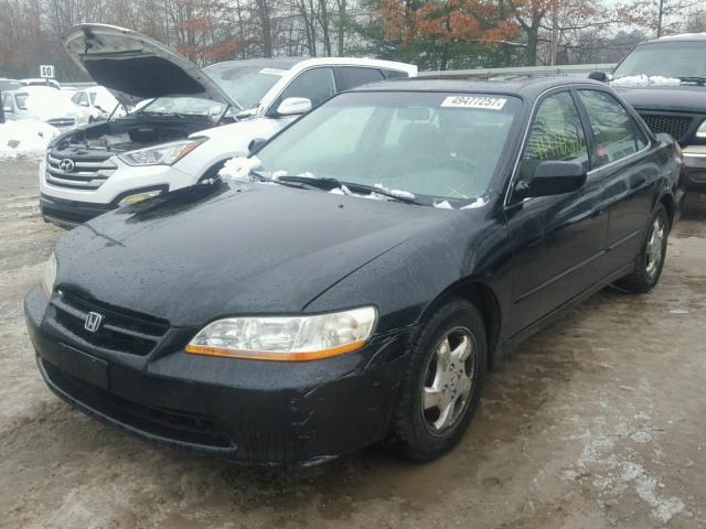 JHMCG6677XC035433 - 1999 HONDA ACCORD EX BLACK photo 2