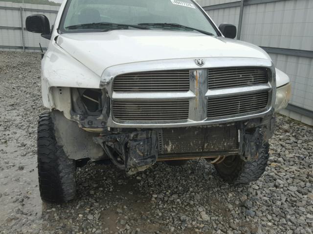 3D7KU28C34G120387 - 2004 DODGE RAM 2500 S თეთრი ფოტო 9