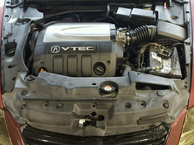 JH4KB16515C003103 - 2005 ACURA RL RED photo 7