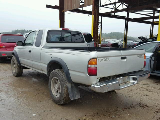 5TESM92N34Z403485 - 2004 TOYOTA TACOMA XTR SILVER photo 3