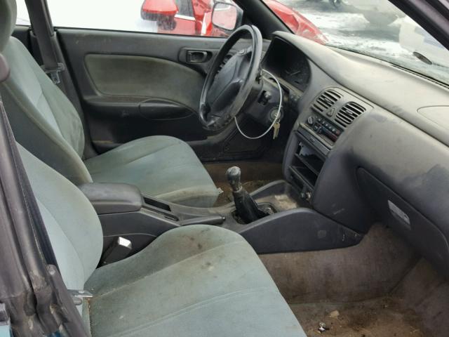 4S3BD6354S1211853 - 1995 SUBARU LEGACY L GREEN photo 5