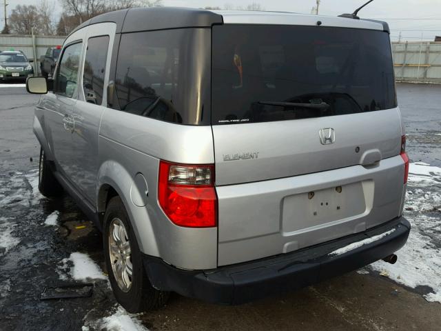 5J6YH28756L022571 - 2006 HONDA ELEMENT EX SILVER photo 3